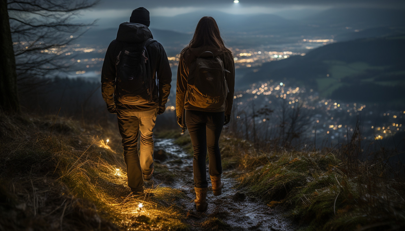 Senderismo nocturno, la nueva aventura